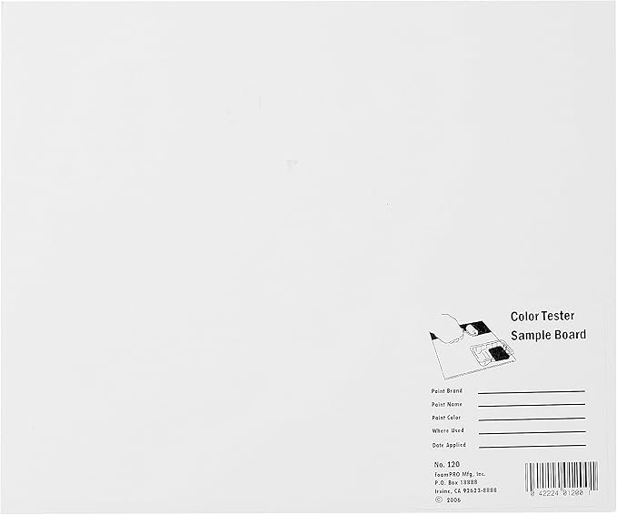 FoamPRO C/Tester Sample Board