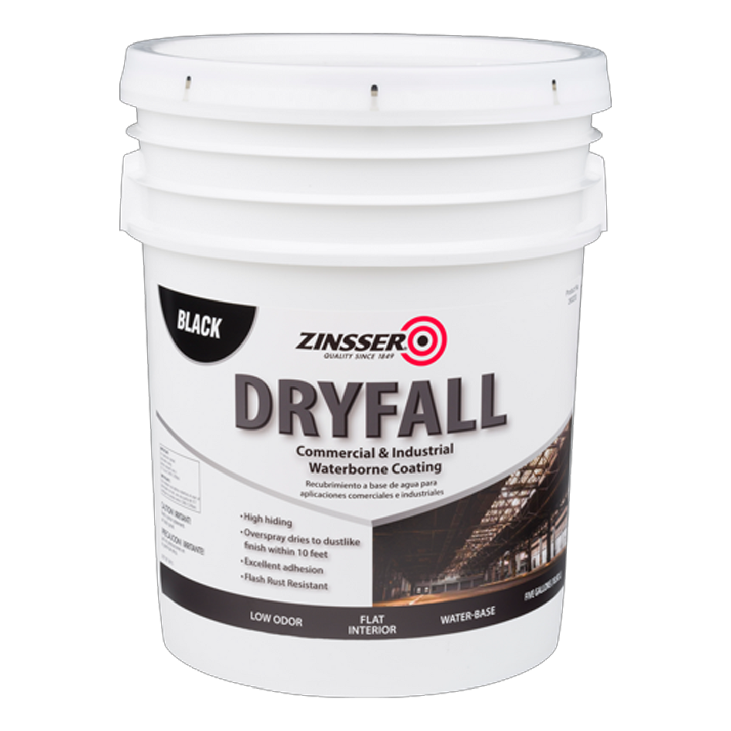 Dryfall Commercial and Industrial Waterborne Coating - Zinsser - 5 Gallon