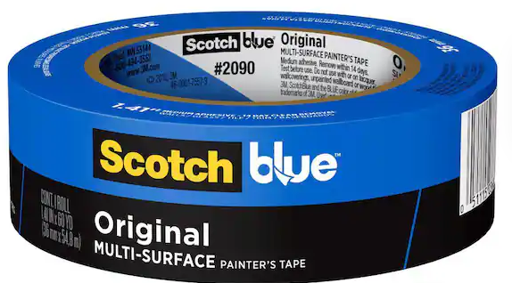 3M 2090 1-1/2"X60YD Blue Tape (1.41")