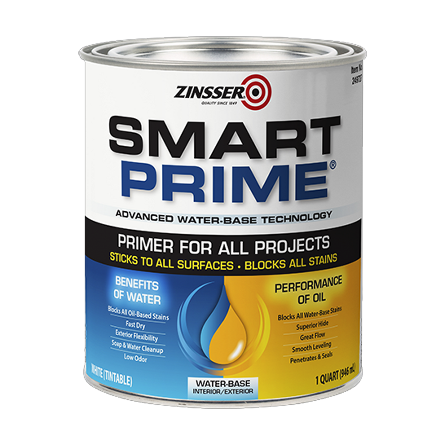Smart Prime - Zinsser - One Quart