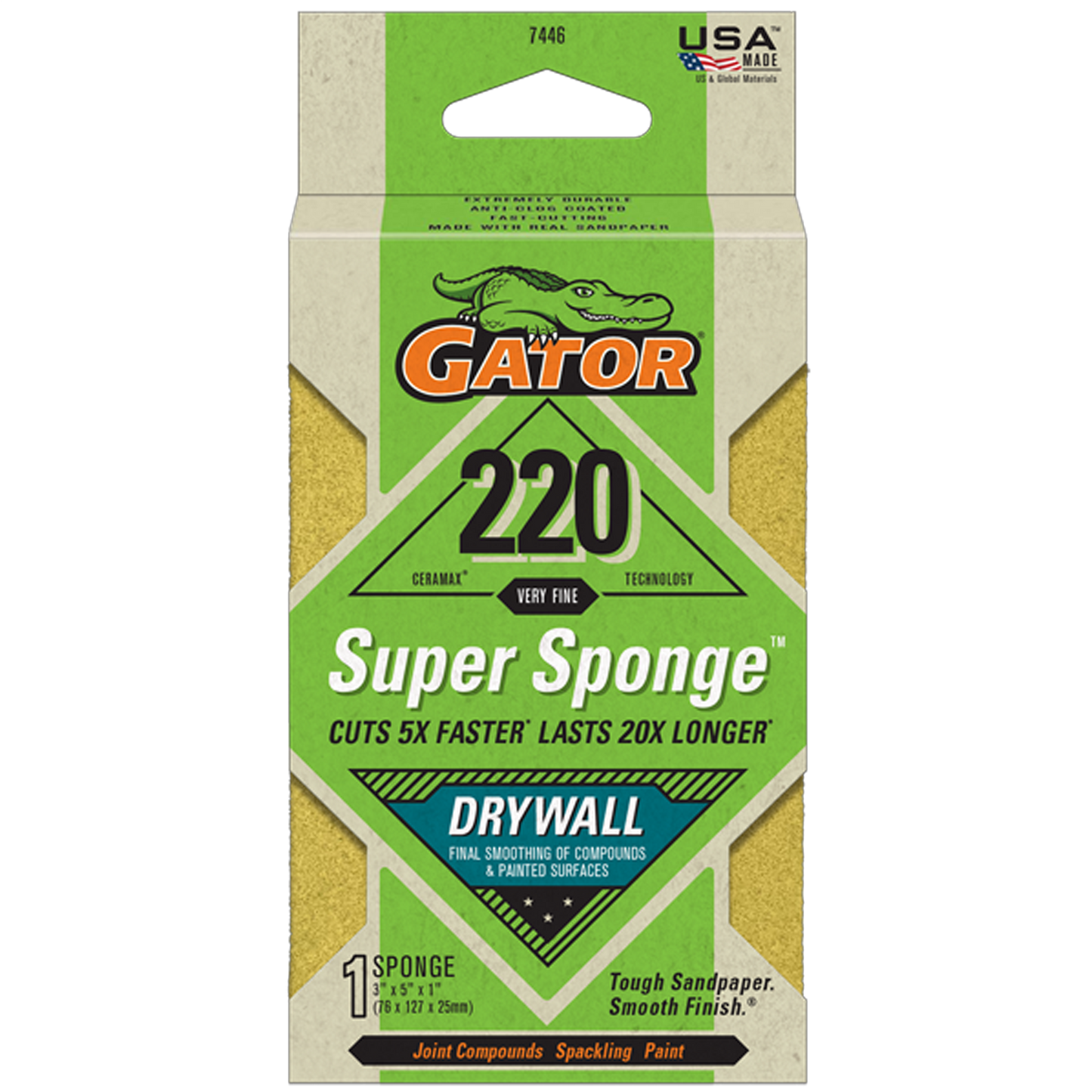 Super Sponge Drywall - Gator - 220