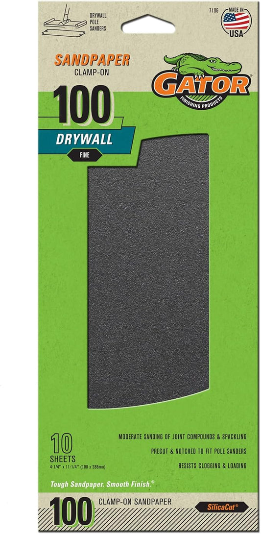 Sandpaper Clamp-on - 100 grit  - Gator