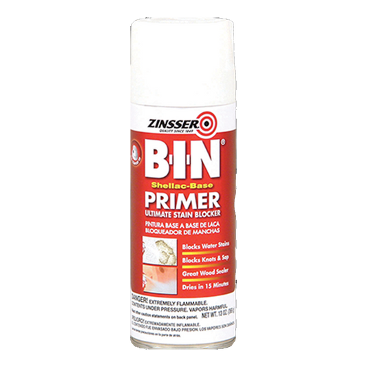 B-I-N® Shellac-Base Primer - Zinsser - 13oz Spray