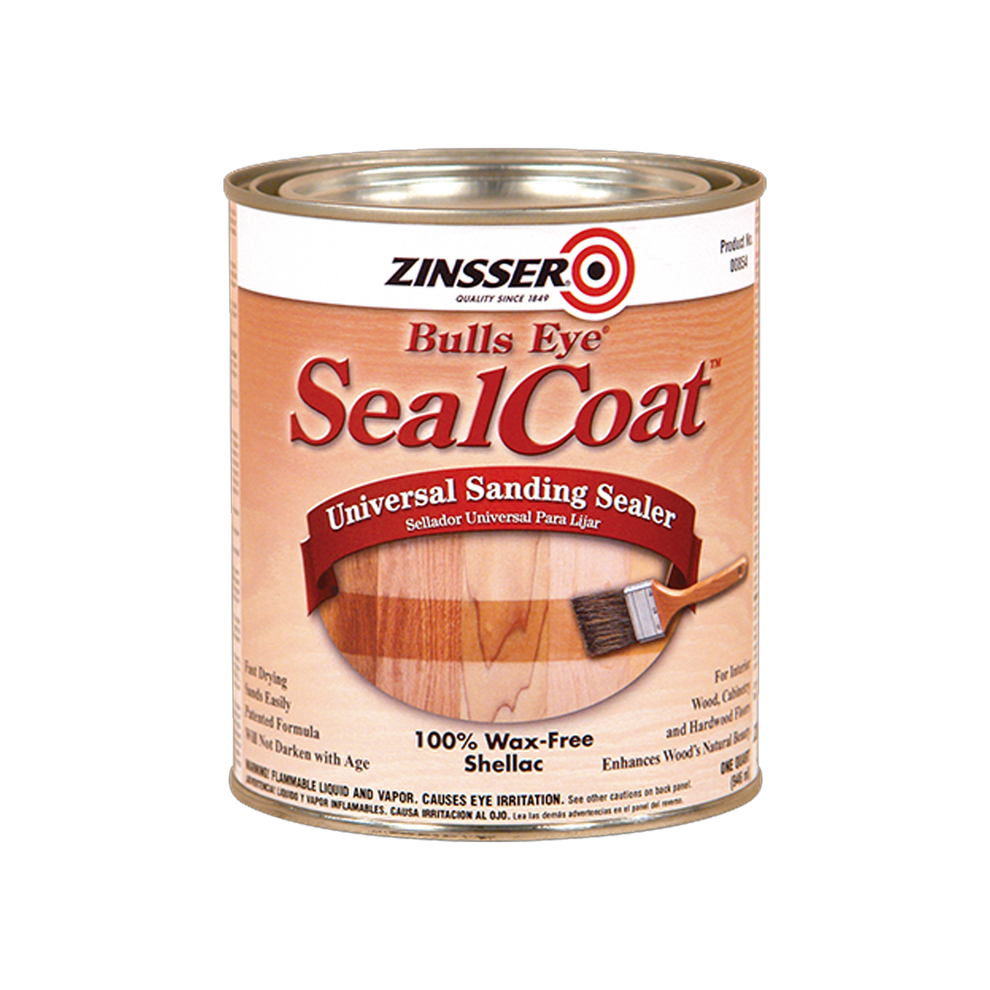 Bulls Eye® SealCoat® Universal Sanding Sealer - Zinsser - Quart & Gallon