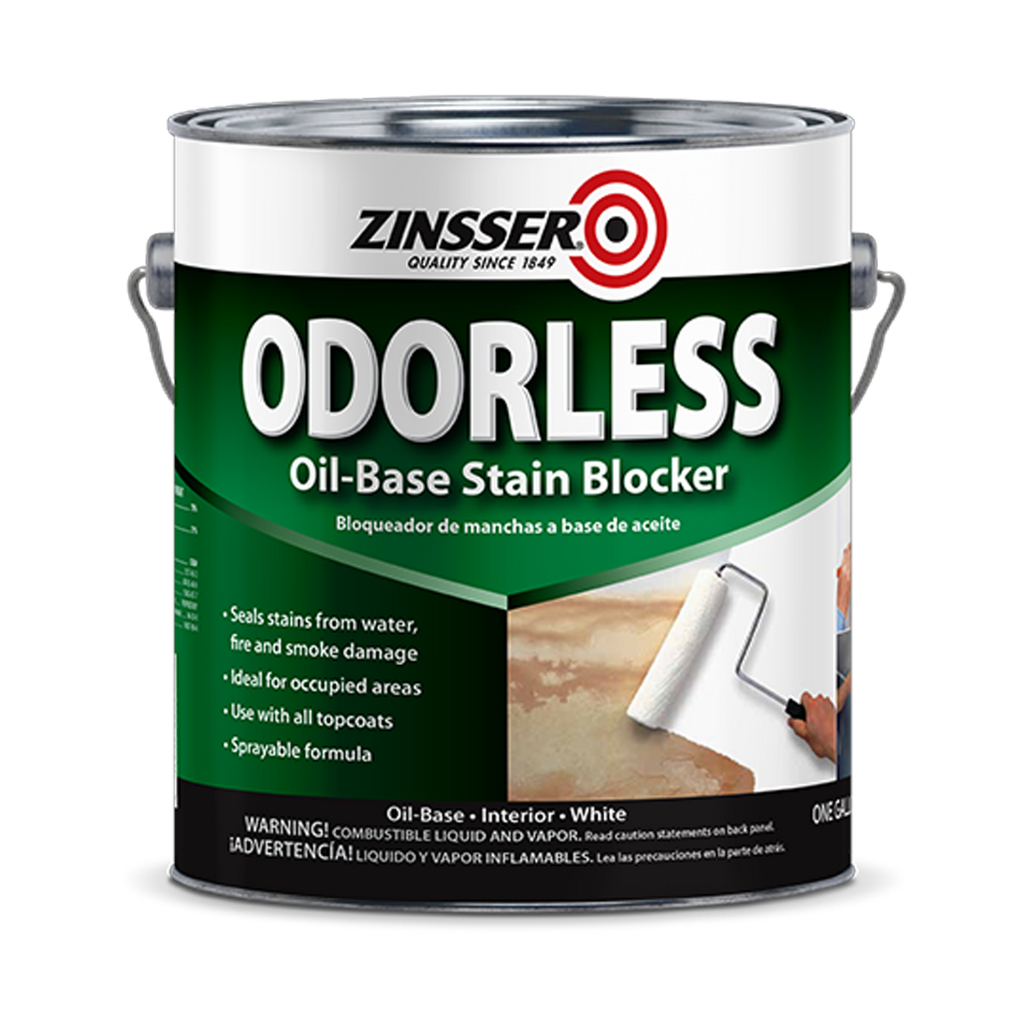 Odorless Oil-Base Stain Blocker - Zinsser - Gallon