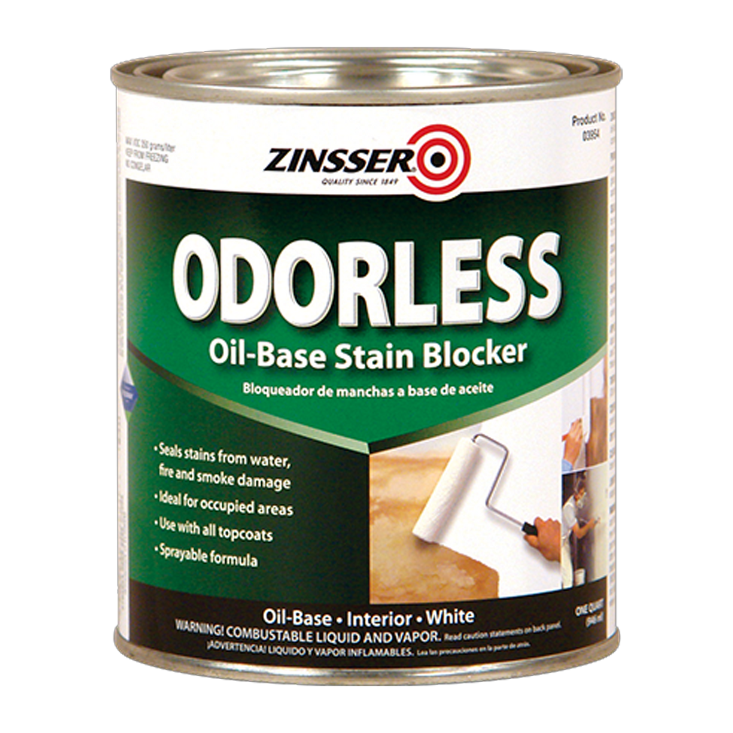 Odorless Oil-Base Stain Blocker - Zinsser - Gallon