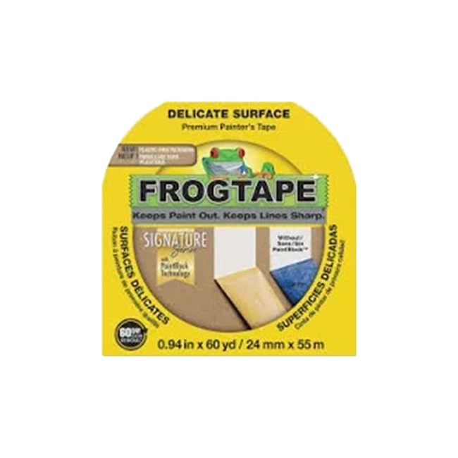 Frog Tape (yellow) 24mm, 33mm, and 48 mm