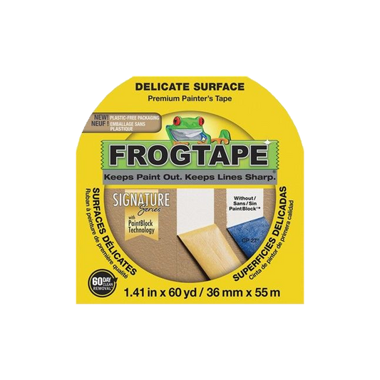 Frog Tape (yellow) 24mm, 33mm, and 48 mm