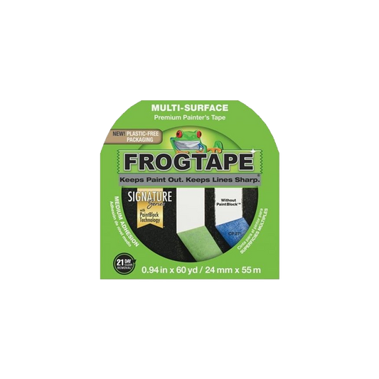 Frog Tape (green) 24mm, 36mm, and 48mm