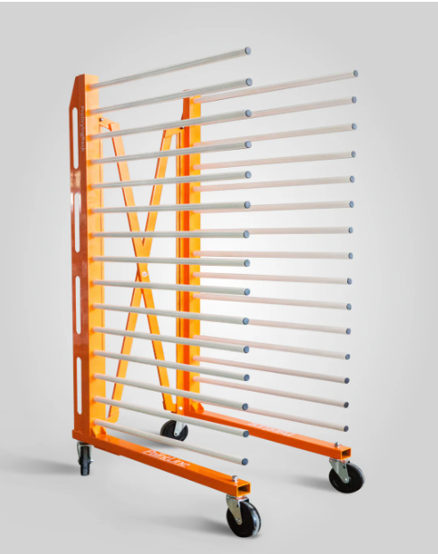 Pro Drying Rack Extendable - Paint Line - 15 levels - 30 tubes