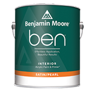 ben Waterborne Interior Paint- Satin/Pearl N628